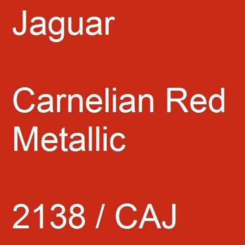 Jaguar, Carnelian Red Metallic, 2138 / CAJ.